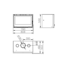 Recuperador de Calor a Lenha Volga 80 - EcoForest